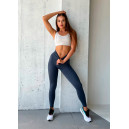 Спортивний одяг Легінси Темно Сірі з Push-Up Ефектом Сірий