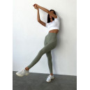 Спортивний одяг Легінси Оливкові з Push-Up Ефектом Оливковий