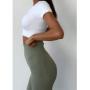 Спортивний одяг Легінси Оливкові з Push-Up Ефектом Оливковий