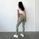 Спортивний одяг Легінси Оливкові з Push-Up Ефектом Оливковий