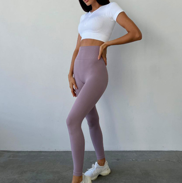 Легінси Лилові з Push-Up Ефектом