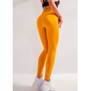 Спортивний одяг Легінси Жовті з Push-Up Ефектом Жовтий