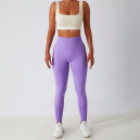 Спортивная одежда Легінси Фіолетові з Push-Up Ефектом Фиолетовый