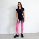 Спортивная одежда Легінси Чорно-Рожеві з Push-Up Ефектом Разноцветные