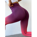 Спортивная одежда Легінси Фіолетово-Червоні з Push-Up Ефектом Красный, Фиолетовый