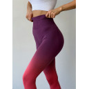 Спортивная одежда Легінси Фіолетово-Червоні з Push-Up Ефектом Красный, Фиолетовый