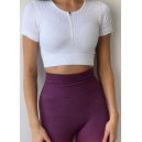 Спортивная одежда Легінси Фіолетово-Червоні з Push-Up Ефектом Красный, Фиолетовый