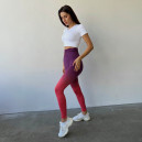 Спортивная одежда Легінси Фіолетово-Червоні з Push-Up Ефектом Красный, Фиолетовый