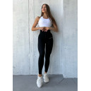Спортивная одежда Легінси Чорні Yimria Unique з Push-Up Ефектом та Корсетом Черный
