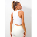 Спортивний одяг Кроп Топ Спортивний Білий Білий