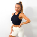 Sportswear Кроп Топ Спортивний Чорний Black