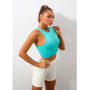 Sportswear Кроп Топ Спортивний Бірюзовий Turquoise