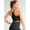 Спортивная одежда Топ Спортивний Чорний Черный