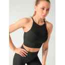 Спортивная одежда Топ Спортивний Чорний Черный