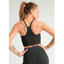 Спортивная одежда Топ Спортивний Чорний Черный