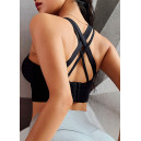 Спортивная одежда Топ Спортивний Чорний Черный