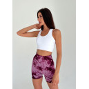 Шорты Спортивні Шорти Темно Рожеві з Push-Up Ефектом Розовый