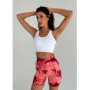 Shorts Спортивні Шорти Персиково-Бордові з Push-Up Ефектом Burgundy, Orange