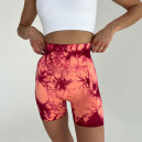 Shorts Спортивні Шорти Персиково-Бордові з Push-Up Ефектом Burgundy, Orange