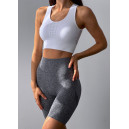 Шорты Спортивні Шорти сірі з Push-Up Ефектом Серый