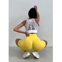 Shorts Спортивні Шорти Жовті з Push-Up Ефектом Yellow