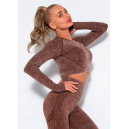 Кофти Рашгард Коричневий Коричневий