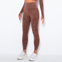 Спортивний одяг Легінси Коричневі з Push-Up Ефектом Коричневий