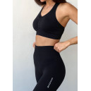 Sportswear Топ Спортивний Чорний Naqiyayabei Black