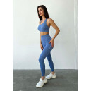 Sportswear Топ Спортивний Голубий Naqiyayabei Blue