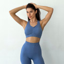 Sportswear Топ Спортивний Голубий Naqiyayabei Blue