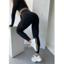 Спортивний одяг Легінси Чорні з Push-Up Ефектом Чорний