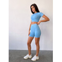 Sportswear Кроп Топ Спортивний Голубий Blue