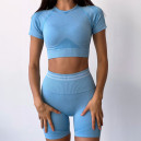 Шорти Спортивні Шорти Голубі з Push-Up Ефектом Блакитний
