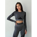 Кофти Рашгард Темно Сірий Сірий