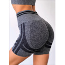 Shorts Спортивні Шорти Темно Сірі з Push-Up Ефектом Grey