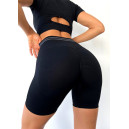 Шорти Спортивні Шорти Чорні з Push-Up Ефектом Чорний