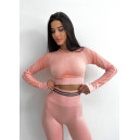 Спортивний одяг Легінси Темно Рожеві з Push-Up Ефектом Рожевий