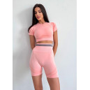Шорти Спортивні Шорти Рожеві з Push-Up Ефектом Рожевий