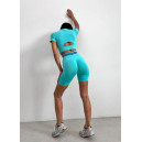Shorts Спортивні Шорти Бірюзові з Push-Up Ефектом Turquoise