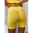 Shorts Спортивні Шорти Жовті з Push-Up Ефектом Yellow