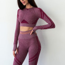 Sweatshirts Рашгард Бордовий Burgundy