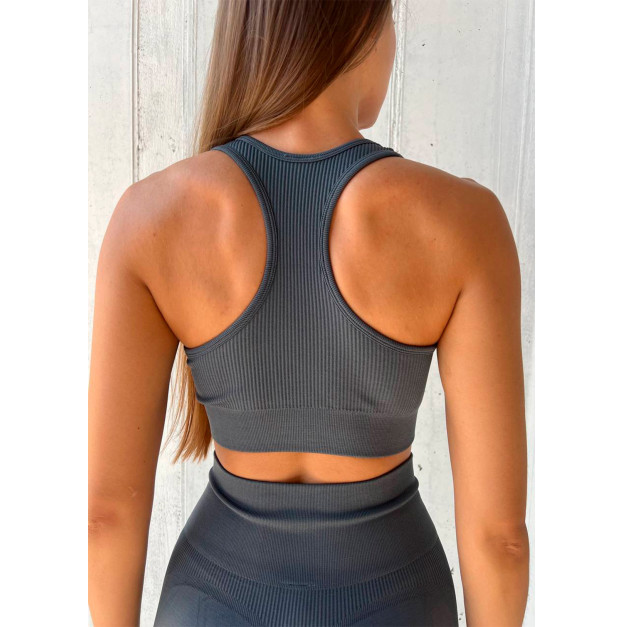 Топ Спортивний Сірий