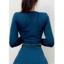 Кофти Рашгард Темно Синій Cиній