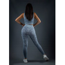 Sportswear Комплект Легінси + Спортивний Топ Сірий Grey