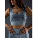 Sportswear Комплект Легінси + Спортивний Топ Сірий Grey