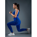 Спортивний одяг Комплект Легінси + Спортивний Топ Синій Cиній