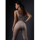 Sportswear Комплект Легінси + Спортивний Топ Бежевий Beige