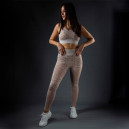 Sportswear Комплект Легінси + Спортивний Топ Бежевий Beige