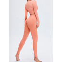 Sportswear Комплект Легінси з Push-Up Ефектом + Рашгард Персиковий Pink