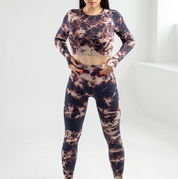 Легінси Різнокольорові з Push-Up Ефектом